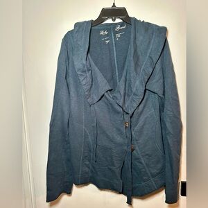 Lucky brand navy 3 button cotton jacket Medium